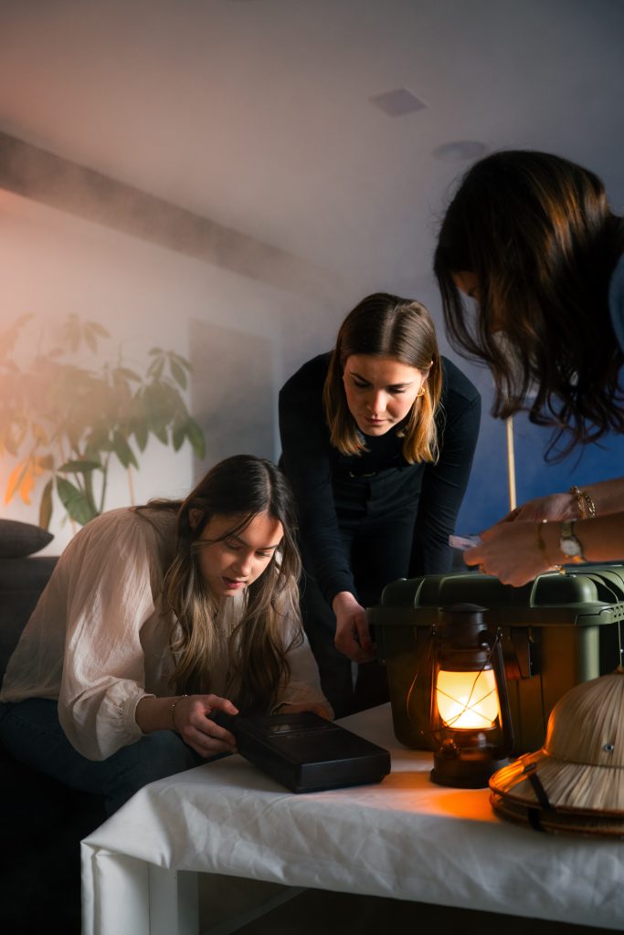 Nouveau concept d'escape game mobile à domicile et en entreprise !